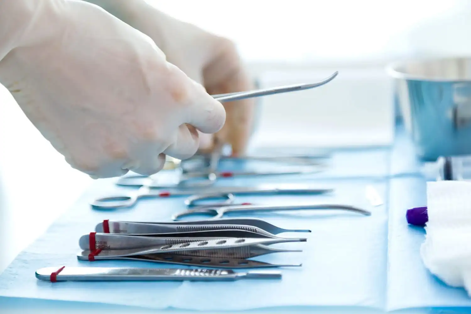 different surgical instruments
