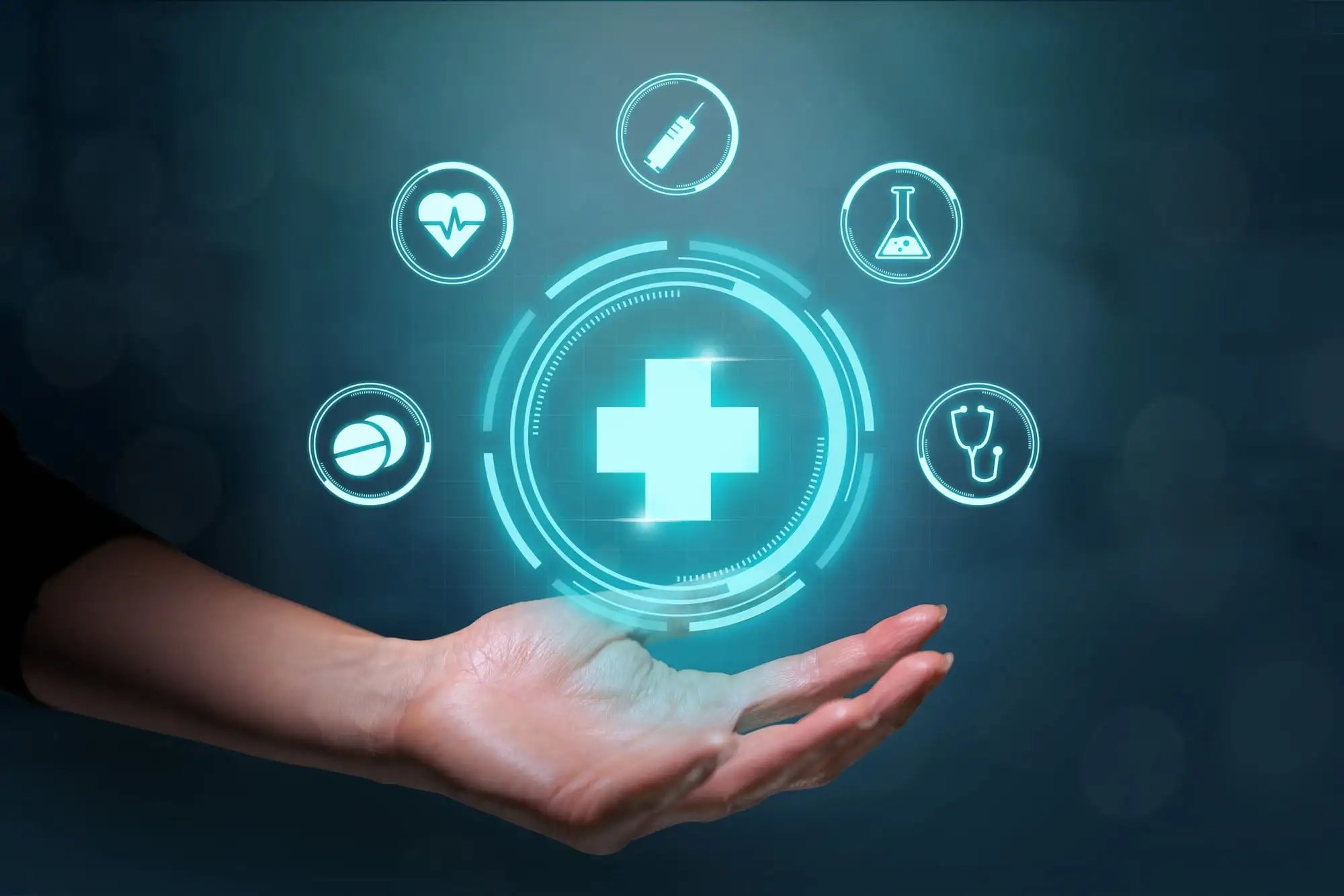 healthcare-concept-with-futuristic-design-graphics-medical-treatment-icons